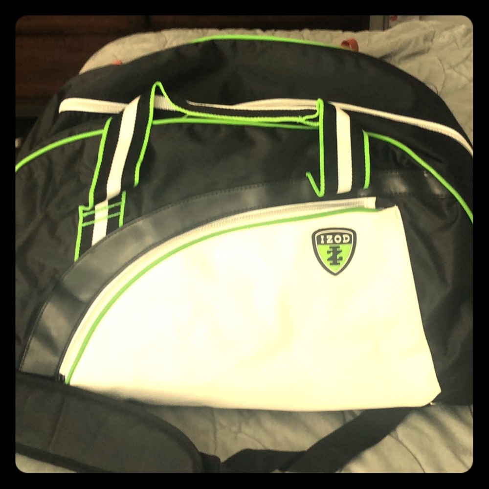 IZOD overnight and/or tennis bag.